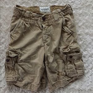 Abercrombie Kids Boys Distressed Cargo Shorts